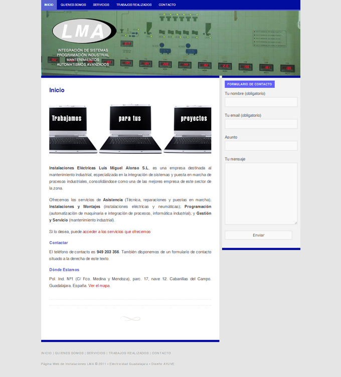instalaciones_lma_captura_web_diseno_guadalajara_ayuve
